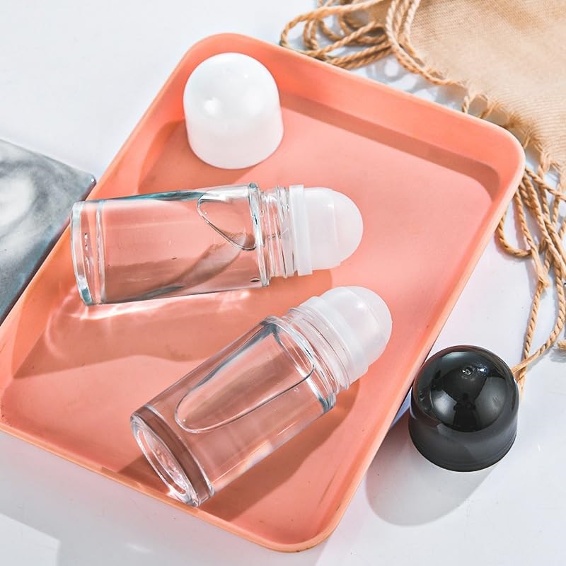 Attar Oil Roll On - 30/50ml Thick Glass Roller Bottle Empty