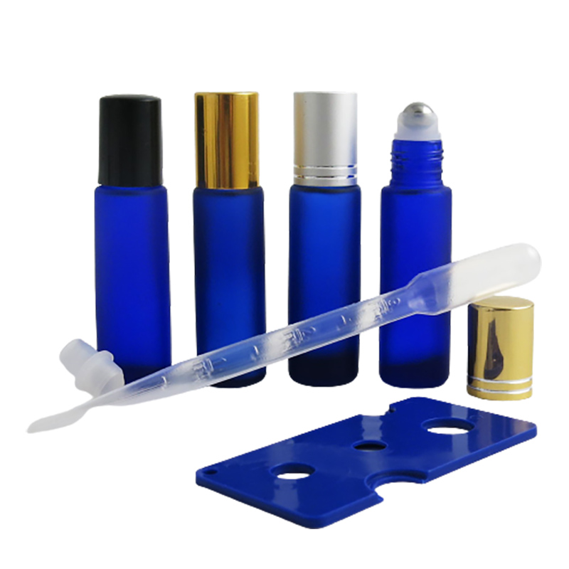 Perfume X - 20 X 10ml Cobalt Blue Glass
