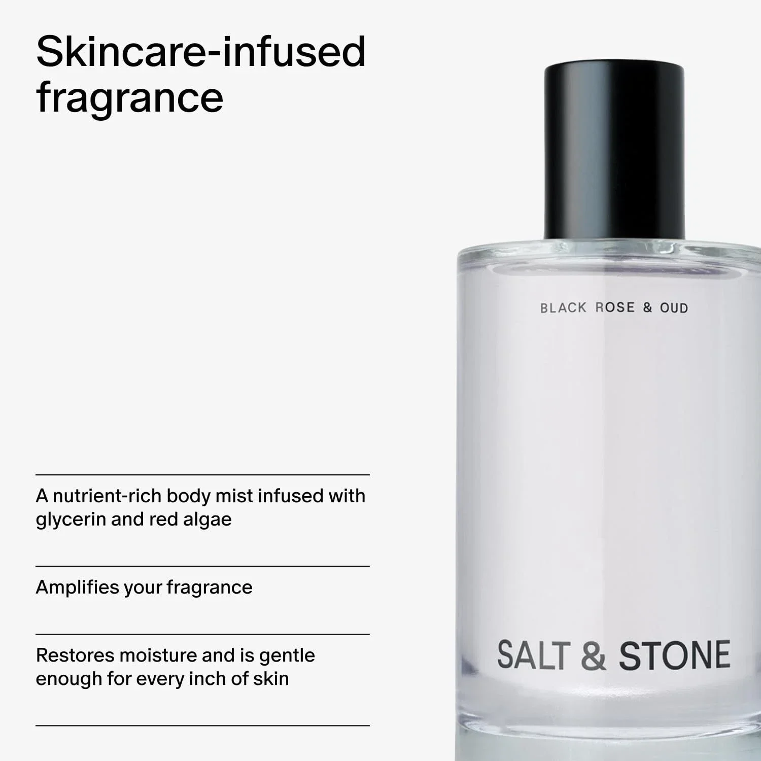 SALT & STONE Black Rose & Oud  - Women'S Perfume Rose Fragrance 评论和价格