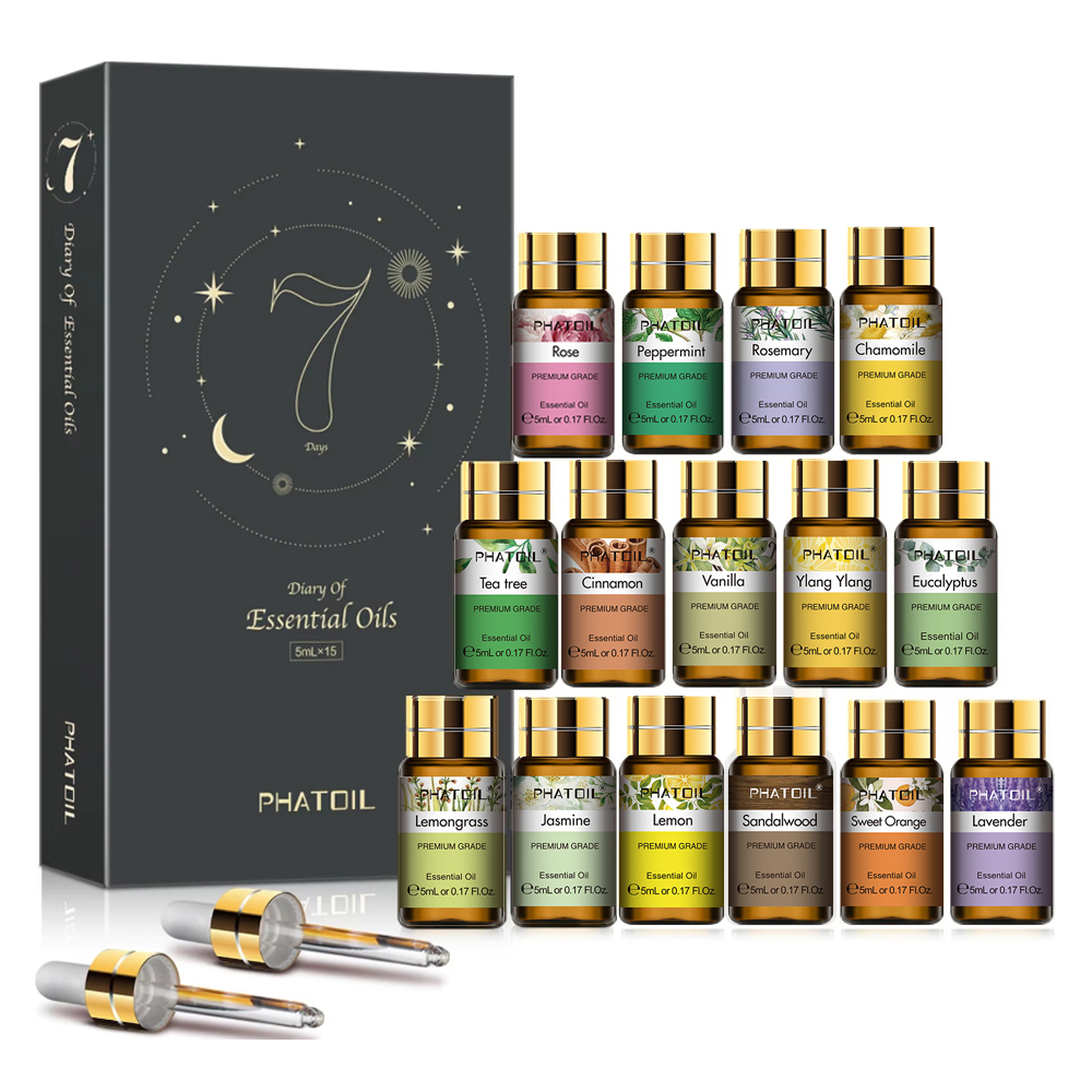 PHATOIL 12pcs/15pcs Aromathera - Perfume Fragrance Oil 评论和价格