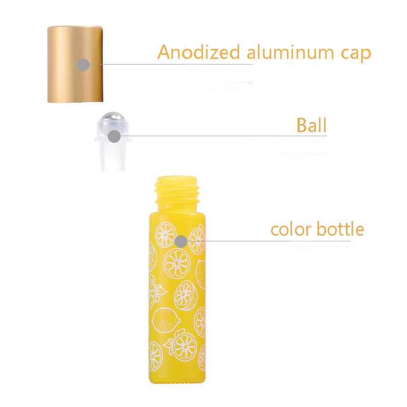 6X 12X 10ML Macaron Glass Roll - Attar Oil Roll On 评论和价格