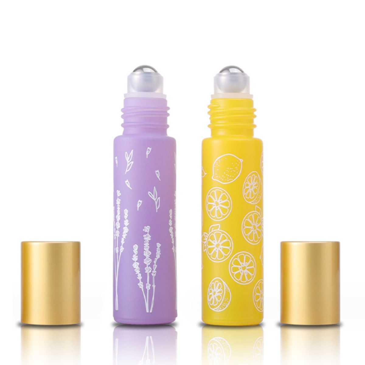 6X 12X 10ML Macaron Glass Roll - Attar Oil Roll On 评论和价格