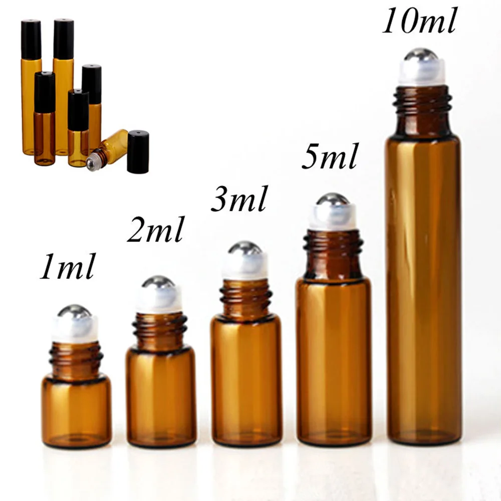 5-50pcs 1ml 2ml 3ml 5ml 10ml G - Attar Oil Roll On 评论和价格