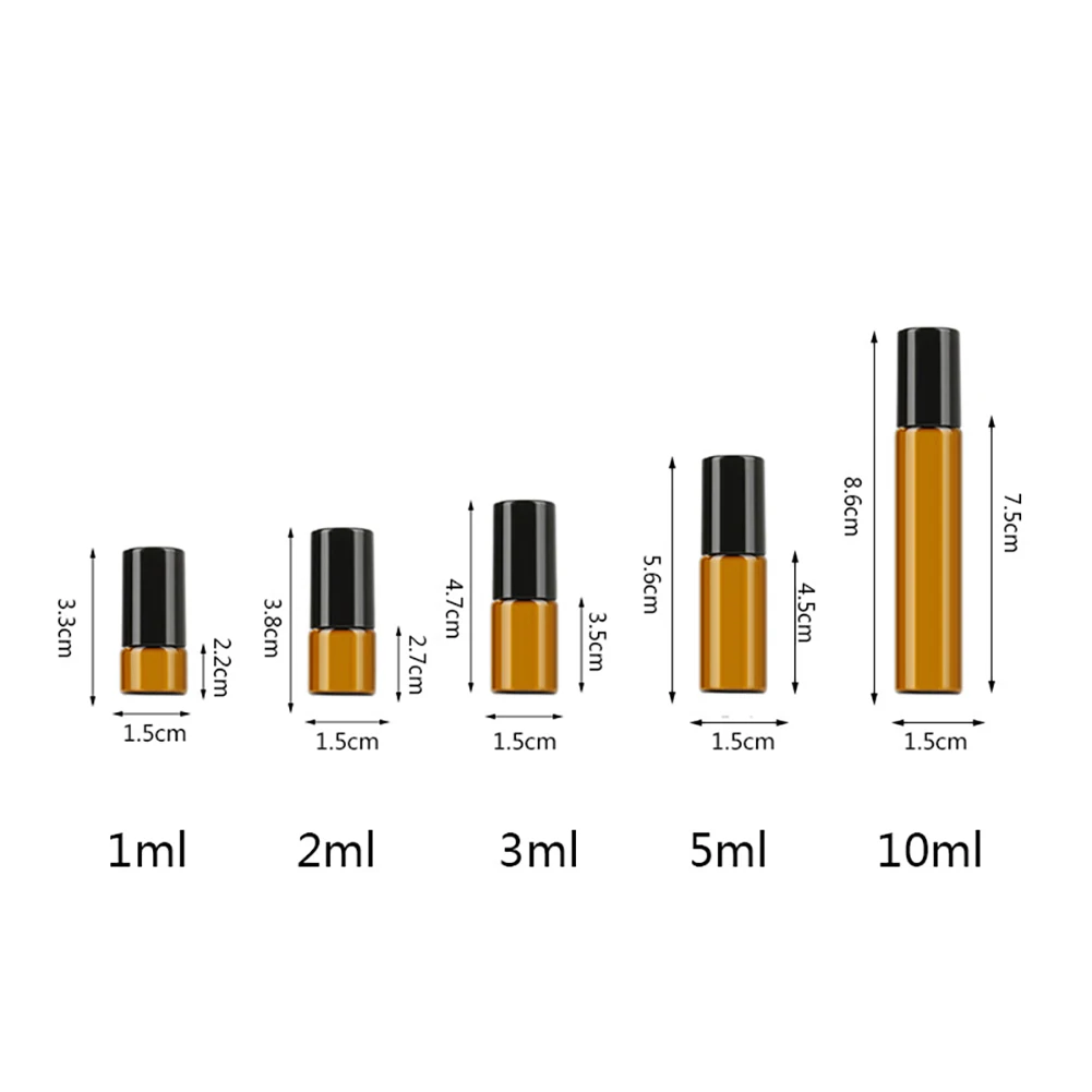 5-50pcs 1ml 2ml 3ml 5ml 10ml G - Attar Oil Roll On 评论和价格