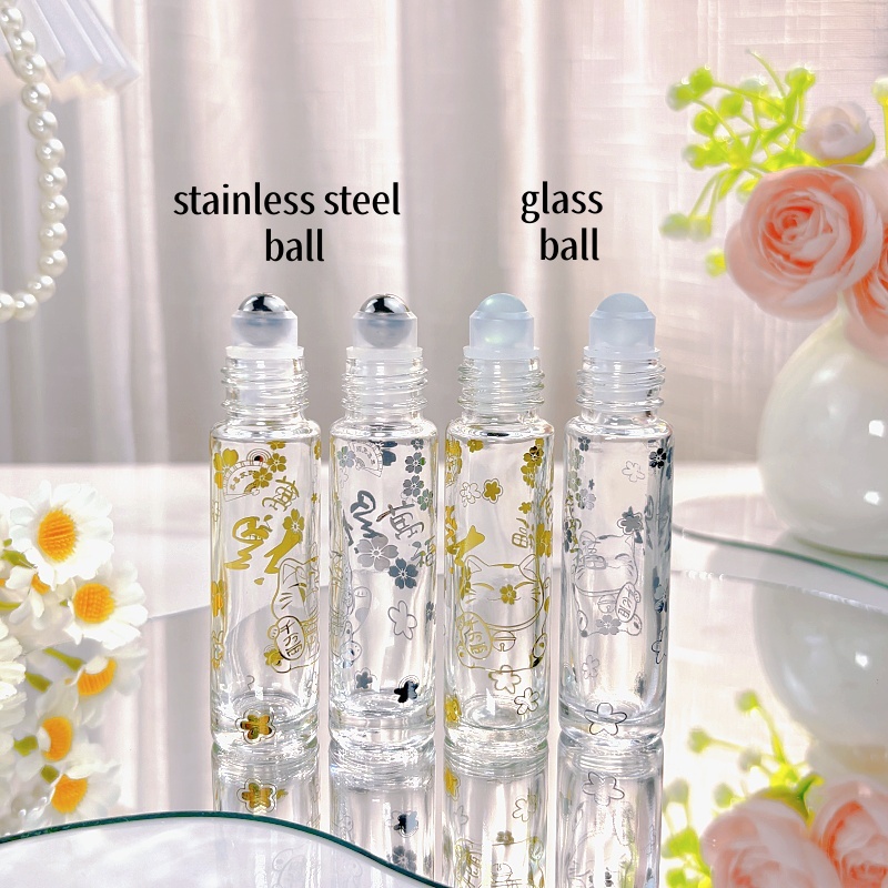 20pcs 10ml Clear Glass Roll-on - Attar Oil Roll On 评论和价格