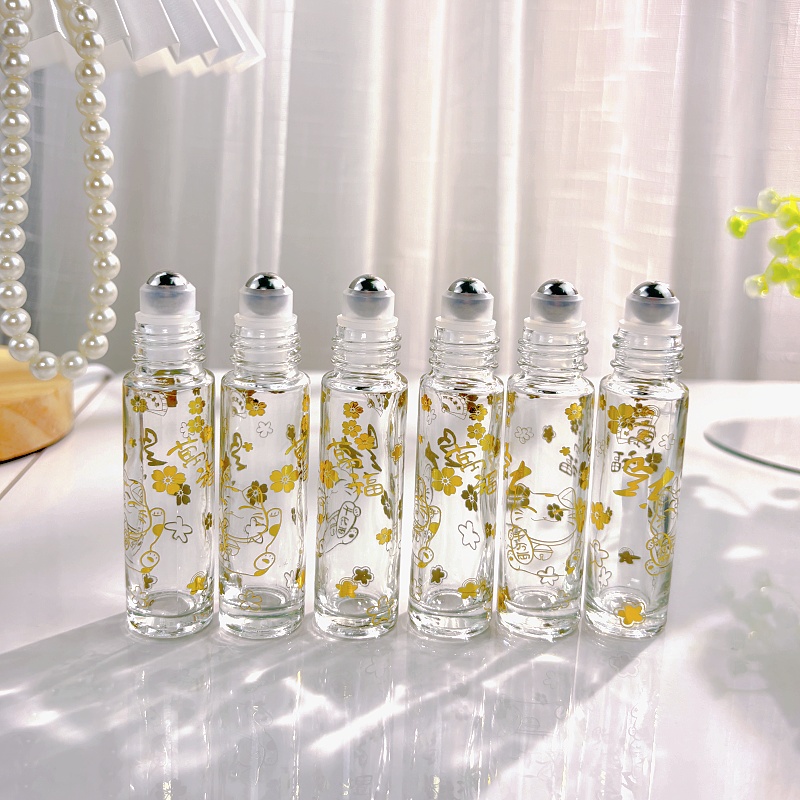 20pcs 10ml Clear Glass Roll-on - Attar Oil Roll On 评论和价格