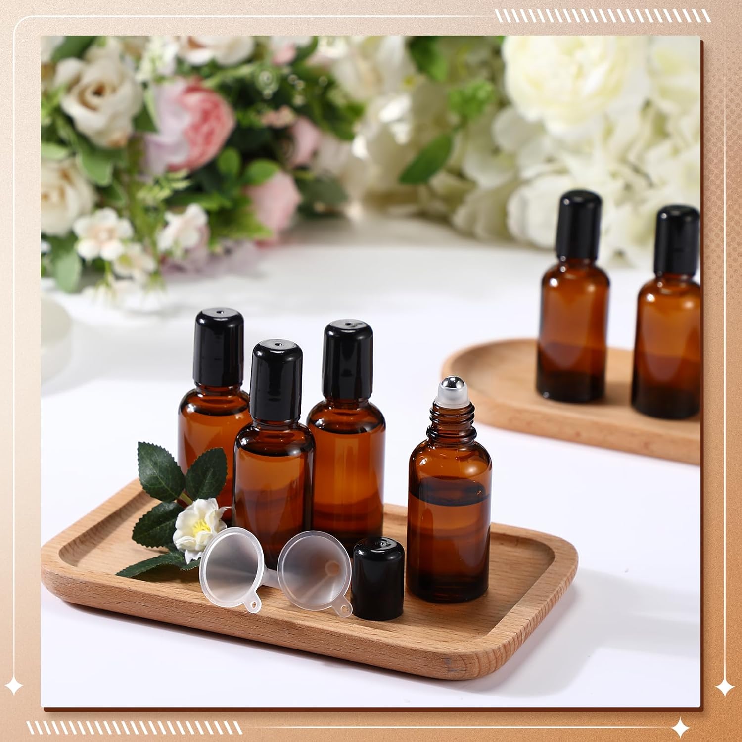 5/10/15/20/30/50/100ML Amber R - Attar Oil Roll On 评论和价格