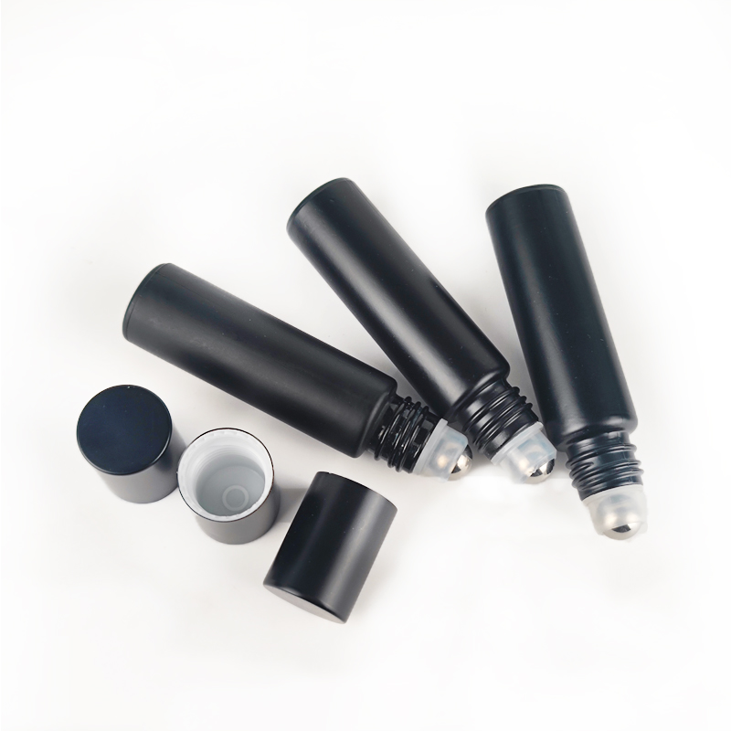 10/24/50pcs 10ml Black Frosted - Attar Oil Roll On 评论和价格