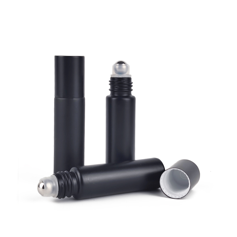 10/24/50pcs 10ml Black Frosted - Attar Oil Roll On 评论和价格