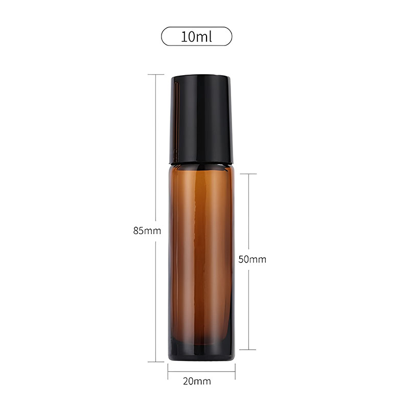 5PCS 10/15ml Amber Glass Empty - Attar Oil Roll On 评论和价格